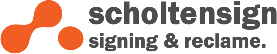 Scholtensign signing & reclame